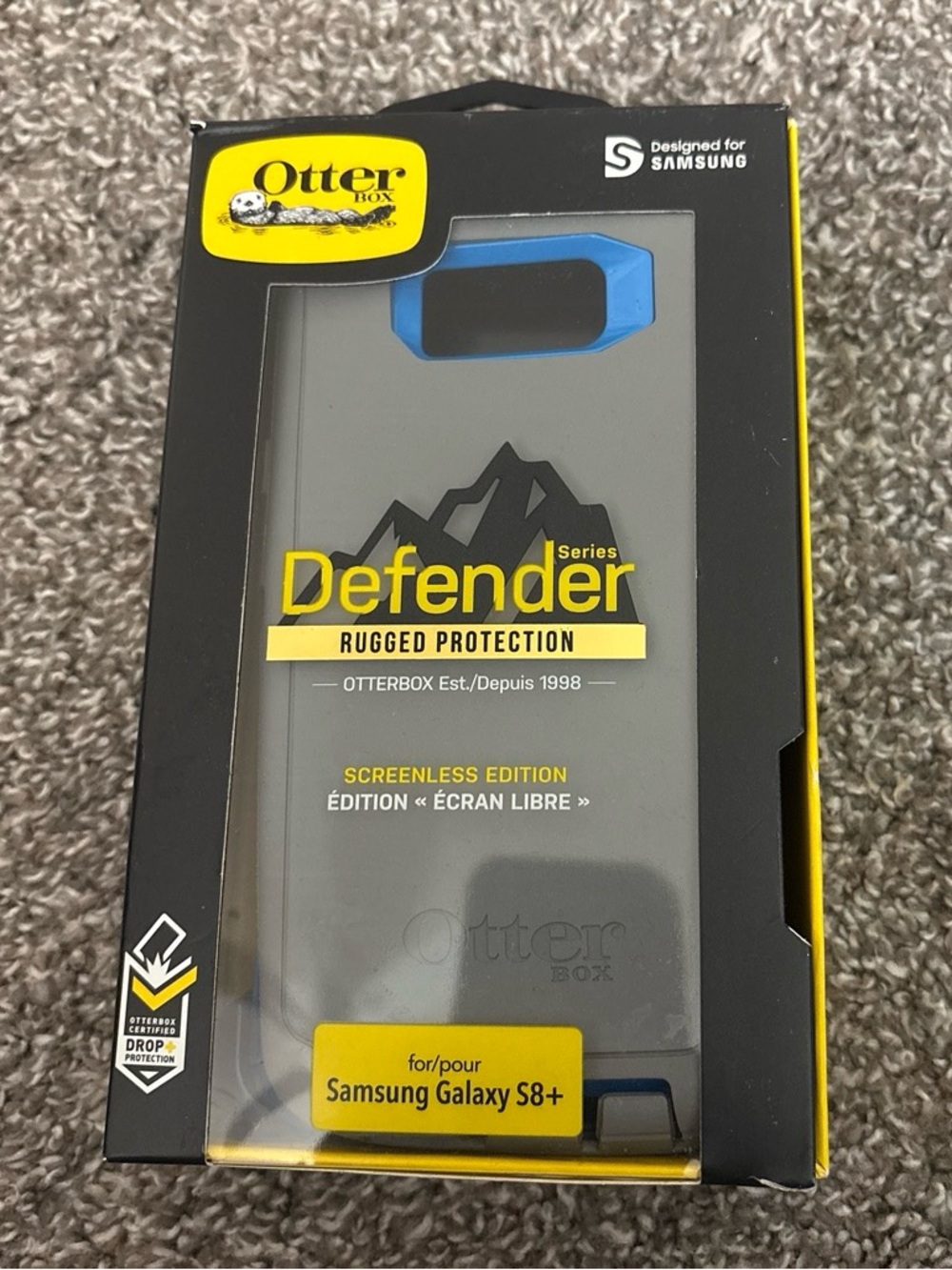 Samsung S8+ otterbox phone case